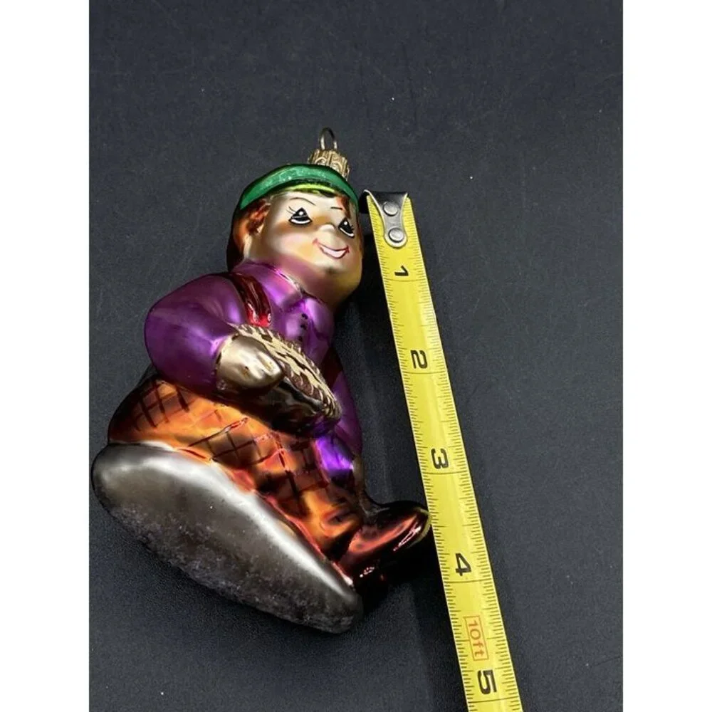 Radko Little Jack Horner Pie Plum Boy Christmas Ornament Mother Goose Rhyme